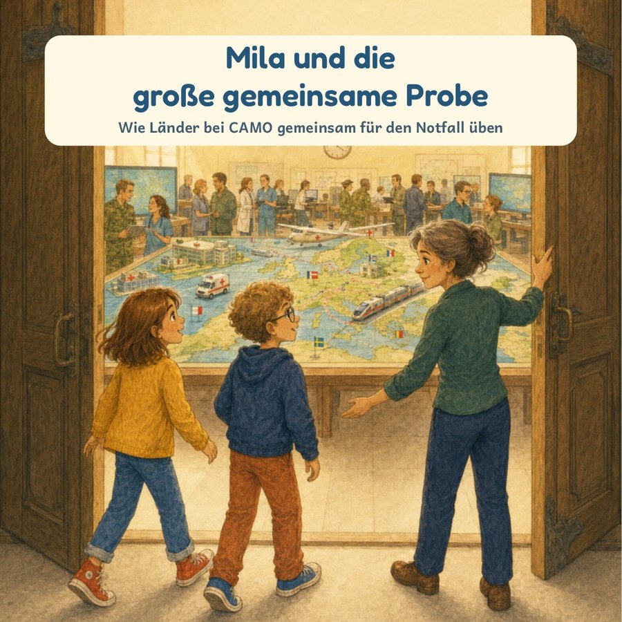 Mila und die große gemeinsame Probe